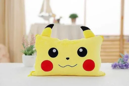 Pkm.store Sonstiges Merchandise-Pikachu Flauschige Pokemon Flannel Decke / Kissen 120X160Cm