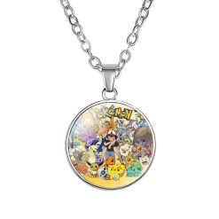 Pkm.store Pokemon Schmuck-Pikachu Halskette Mit Anhanger - Viele Unterschiedliche Pokemon Motive