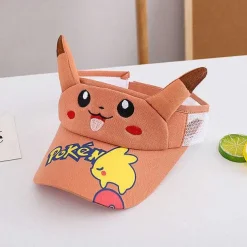 Pkm.store Sommer-Pikachu Kinder Sonnenschutz Cap - Ideal Fur Den Sommer Und Urlaub