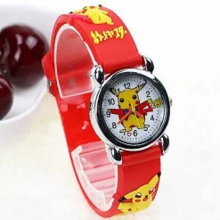 Pkm.store Uhren Und Wecker-Pikachu Kinder Uhr In Verschiedenen Farben