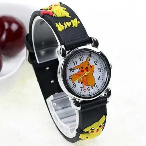 Pkm.store Uhren Und Wecker-Pikachu Kinder Uhr In Verschiedenen Farben