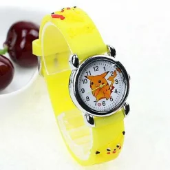 Pkm.store Uhren Und Wecker-Pikachu Kinder Uhr In Verschiedenen Farben