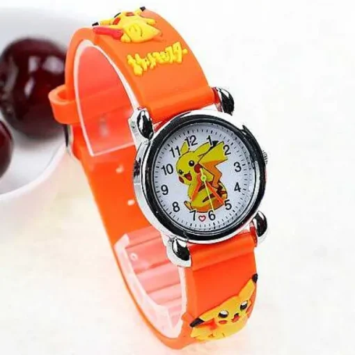Pkm.store Uhren Und Wecker-Pikachu Kinder Uhr In Verschiedenen Farben