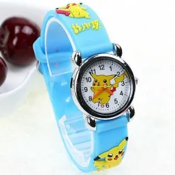 Pkm.store Uhren Und Wecker-Pikachu Kinder Uhr In Verschiedenen Farben