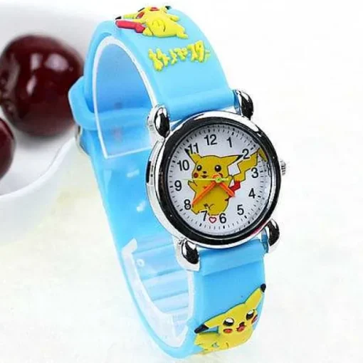 Pkm.store Uhren Und Wecker-Pikachu Kinder Uhr In Verschiedenen Farben