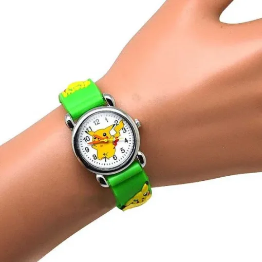 Pkm.store Uhren Und Wecker-Pikachu Kinder Uhr In Verschiedenen Farben