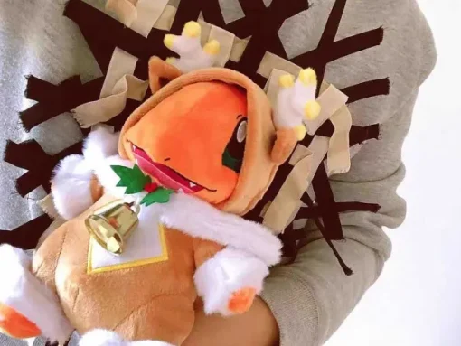 Pkm.store Herbst & Winter-Pikachu Kuscheltier In Weihnachtlichen Motiven