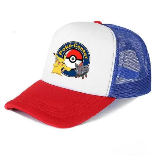Pkm.store Sommer-Pikachu Pokemon Baseball Mützen In Vielen Motiven Fur Kinder Oder Erwachsene