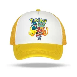 Pkm.store Sommer-Pikachu Pokemon Baseball Mützen In Vielen Motiven Fur Kinder Oder Erwachsene