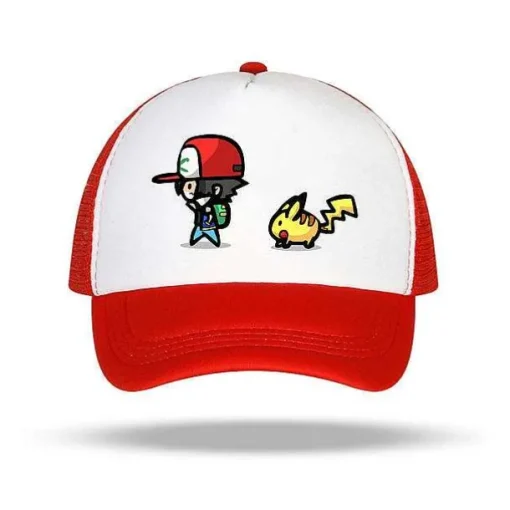 Pkm.store Sommer-Pikachu Pokemon Baseball Mützen In Vielen Motiven Fur Kinder Oder Erwachsene