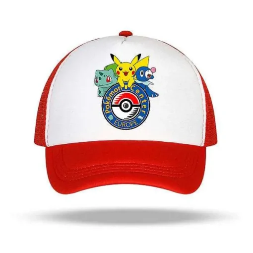 Pkm.store Sommer-Pikachu Pokemon Baseball Mützen In Vielen Motiven Fur Kinder Oder Erwachsene