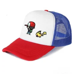 Pkm.store Sommer-Pikachu Pokemon Baseball Mützen In Vielen Motiven Fur Kinder Oder Erwachsene