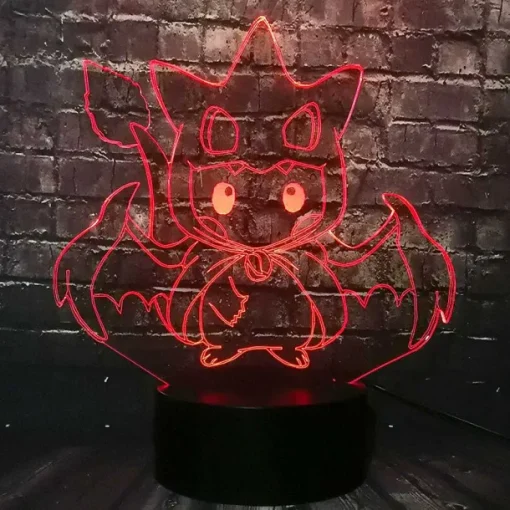 Pkm.store Sonstiges Merchandise-Pikachu Pokemon Cosplay 3D Led Lampe Mit Farbwechsel