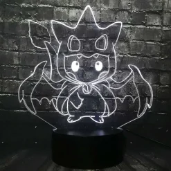 Pkm.store Sonstiges Merchandise-Pikachu Pokemon Cosplay 3D Led Lampe Mit Farbwechsel