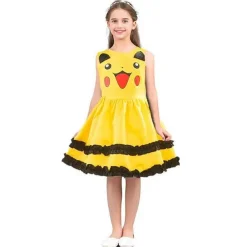 Pkm.store Sommer-Pikachu Pokemon Kleid Fur Kinder