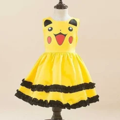 Pkm.store Sommer-Pikachu Pokemon Kleid Fur Kinder