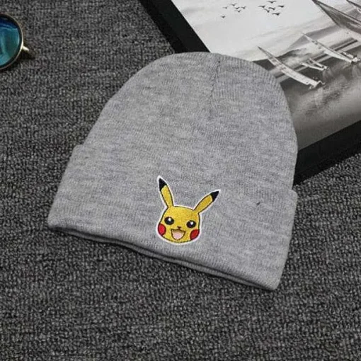 Pkm.store Sonstiges Merchandise-Pikachu Pokemon Unisex Beanie Mutze Verschiedene Motive