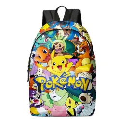 Pkm.store Rucksäcke & Taschen-Pikachu Rucksack Mit Federmappe Im Set Fur Schule Etc.