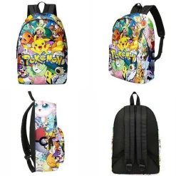 Pkm.store Rucksäcke & Taschen-Pikachu Rucksack Mit Federmappe Im Set Fur Schule Etc.