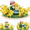 Pkm.store Pokemon Figuren-Pikachu Und Ash Ketchum Figuren Set (Ca. 6-8Cm)