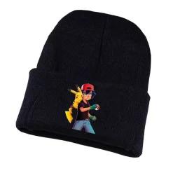 Pkm.store Pokemon Mützen & Caps-Pikachu Und Pokemon Winter Mützen Im Comic Look