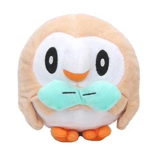 Pkm.store Pokemon Kuscheltiere-Plusch Pokemon (Ca. 18-20Cm) (Litten, Rowlet, Popplio, Alola, Vulpix, Mimikyu)