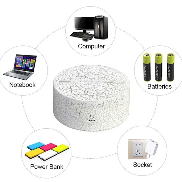 Pkm.store Pokemon Lampen & Nachtlichter-Pocket Monster Charmander Glumanda 3D Nachtlicht