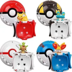 Pkm.store Pokeball & Pokebälle-Poke Ball Set Mit 12 Stk. Pokebällen Und Pokemon Figuren