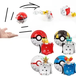 Pkm.store Pokeball & Pokebälle-Poke Ball Set Mit 12 Stk. Pokebällen Und Pokemon Figuren