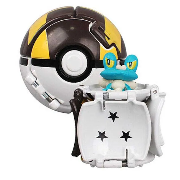 Pkm.store Pokeball & Pokebälle-Poke Ball Set Mit 12 Stk. Pokebällen Und Pokemon Figuren