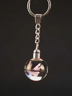 Pkm.store Sonstiges Merchandise-Pokeball Anhanger Mit Pokemon Motiven Und Farbwechsel