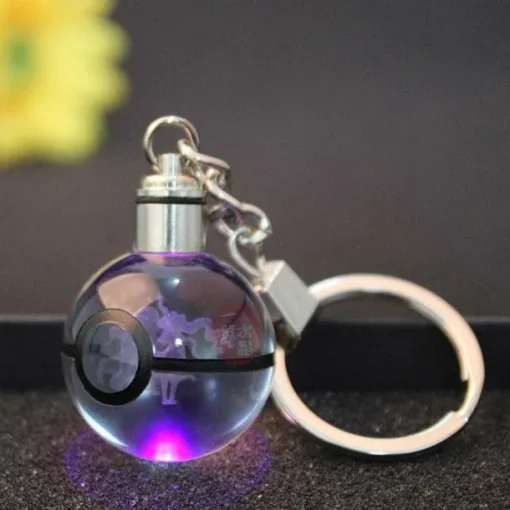 Pkm.store Sonstiges Merchandise-Pokeball Anhanger Mit Pokemon Motiven Und Farbwechsel