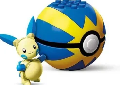 Pkm.store Pokeball & Pokebälle-Pokeball Baustein Mit Pokemon Figur - Verschiedene Motive