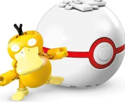 Pkm.store Pokeball & Pokebälle-Pokeball Baustein Mit Pokemon Figur - Verschiedene Motive