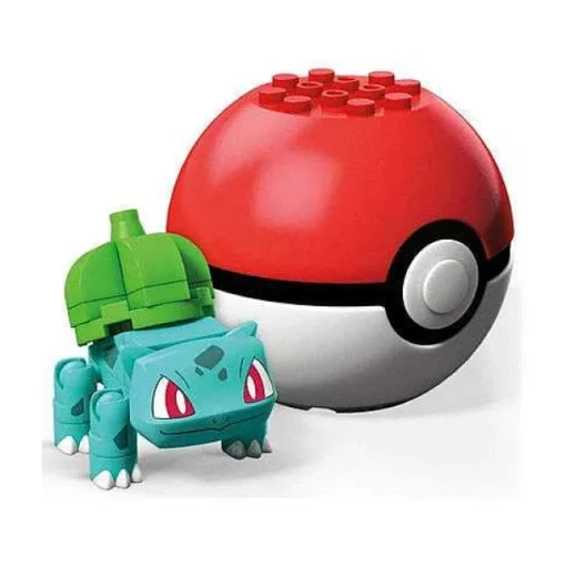 Pkm.store Pokeball & Pokebälle-Pokeball Baustein Mit Pokemon Figur - Verschiedene Motive