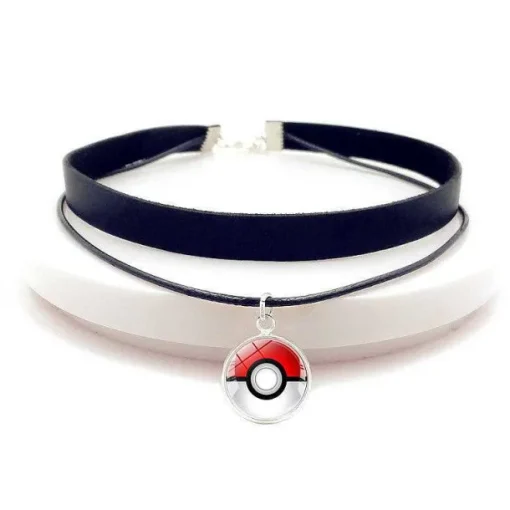 Pkm.store Pokemon Schmuck-Pokeball Halskette (2 Farben)