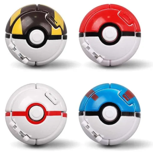Pkm.store Pokeball & Pokebälle-Pokeball Pokemon Throw 'N Pop Poke Ball (4 Motive Zur Wahl)