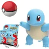 Pkm.store Pokemon Spielzeug-Pokeball Spielzeug Mit Figur (Gengar, Pikachu, Glumanda, Bisasam, Schiggy, Enton, Mew, Evoli Etc.)
