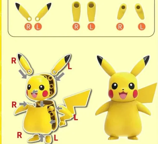 Pkm.store Pokeball & Pokebälle-Pokeball Spielzeug Mit Figur (Gengar, Pikachu, Glumanda, Bisasam, Schiggy, Enton, Mew, Evoli Etc.)