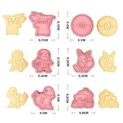 Pkm.store Sonstiges Merchandise-Pokemon Ausstechformen Fur Kekse