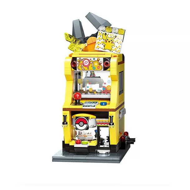 Pkm.store Pokemon Bausteine-Pokemon Baustein Haus - Verschiedene Motive