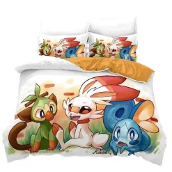 Pkm.store Sonstiges Merchandise-Pokemon Bettwasche (Verschiedene Motive & Grosen Zur Auswahl)