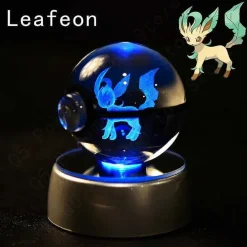 Pkm.store Pokeball & Pokebälle-Pokemon 3D Krystal Ball Pikachu Gengar Mew Mewtwo Etc.