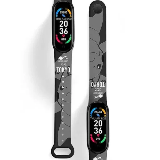 Pkm.store Uhren Und Wecker-Pokemon Digitale Led Kinder Armbanduhr Mit Ladefunktion