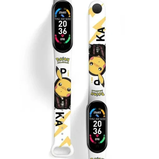 Pkm.store Uhren Und Wecker-Pokemon Digitale Led Kinder Armbanduhr Mit Ladefunktion