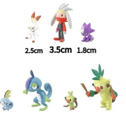 Pkm.store Pokemon Figuren-Pokemon Figuren Mit Trainer Und Pokemon - Verschiedene Motive