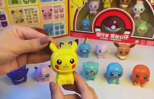 Pkm.store Pokemon Figuren-Pokemon Figuren Mit Wechselnden Gesicht Spielzeug