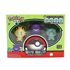Pkm.store Pokemon Figuren-Pokemon Figuren Mit Wechselnden Gesicht Spielzeug