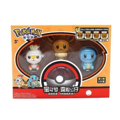 Pkm.store Pokemon Figuren-Pokemon Figuren Mit Wechselnden Gesicht Spielzeug
