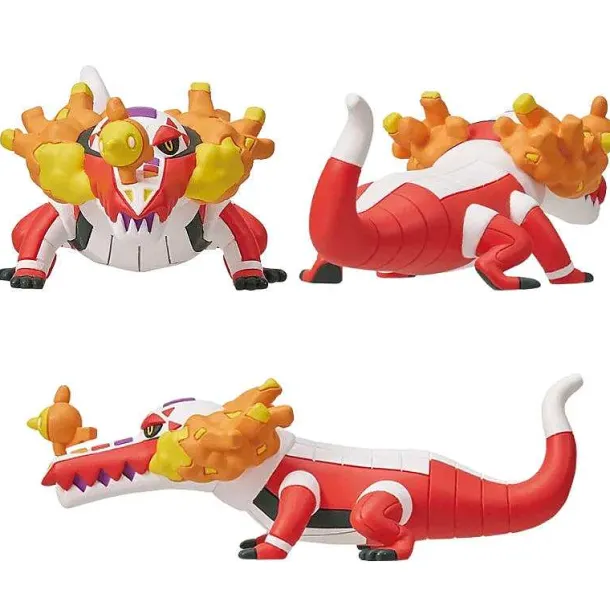 Pkm.store Pokemon Spielzeug-Pokemon Figuren Skeledirge, Meowscarada, Quaquaval, Charcadet - Paldea Region